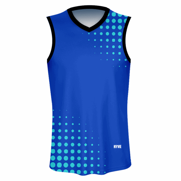 blue jerseys